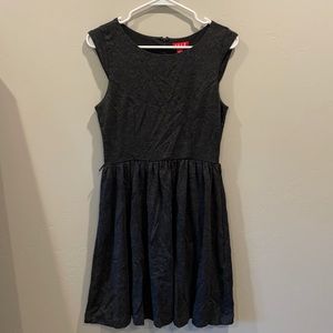 Elle Gray Shimmer Dress